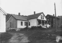 Halifax House with Owners in Front, Halifax Town Center