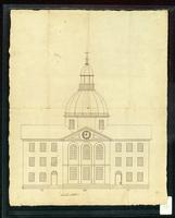 Plan for Old Mill building, University of Vermont, Burlington, 1820s