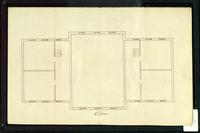 Plan for Old Mill building, University of Vermont, Burlington, 1820s