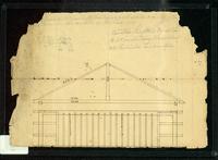 Plan for Old Mill building, University of Vermont, Burlington, 1820s