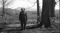 Worker in the sugar bush